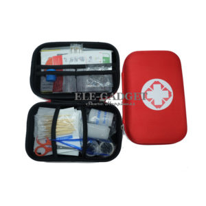 17 Items/93pcs Portable Travel First Aid Kits For Home Outdoor Sports Emergency Kit Emergency Medical EVA Bag Emergency Blanket 1