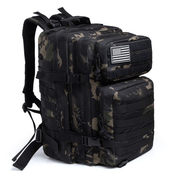 50L Camouflage Army Backpack Men Military Tactical Bags Assault Molle backpack Hunting Trekking Rucksack Waterproof Bug Out Bag 1