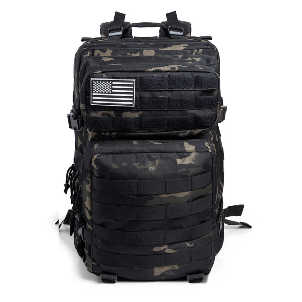 50L Camouflage Army Backpack Men Military Tactical Bags Assault Molle backpack Hunting Trekking Rucksack Waterproof Bug Out Bag 2