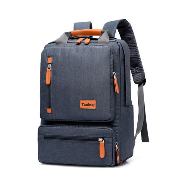 Casual Business Men Computer Backpack Light 15 inch Laptop Bag 2022 Waterproof Oxford cloth Lady Anti-theft Travel Backpack Gray 6
