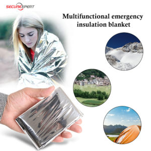 Winter Curtain Military Blanke Emergency Thermal Blanket Outdoor WaterProof Survival Rescue Blanket Foil Thermal Space First Aid 1