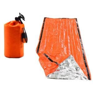 Portable Waterproof Emergency Survival Sleeping Bag Hiking Camping Gear Thermal Bivy Sack First Aid Rescue Kit Mylar Blanket 1